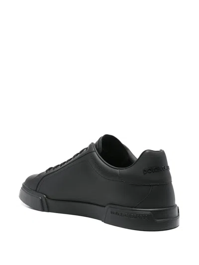 Dolce & Gabbana Portofino Sneakers In Purple