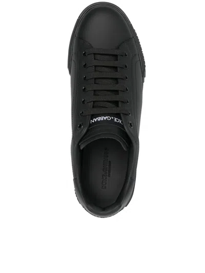 Dolce & Gabbana Portofino Sneakers In Purple