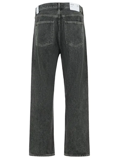 Agolde '90's' ' Fresh' Cotton Jeans In Black