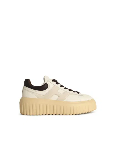 Hogan H-stripes Nappa Leather Sneakers Shoes