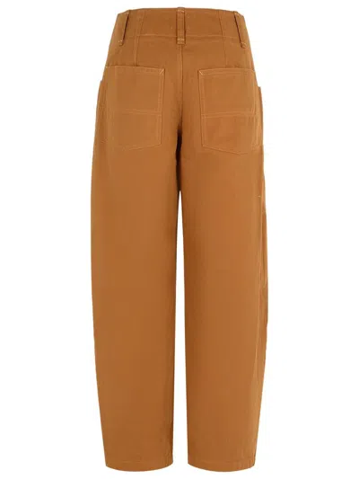 Isabel Marant Wide Leg Pants In Brown