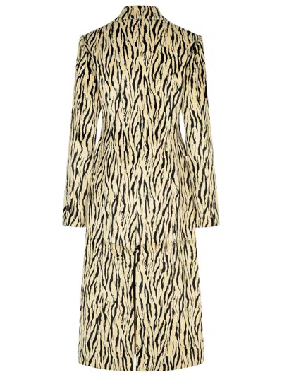 Rotate Birger Christensen Rotate Printed Faux Fur Coat In Multi