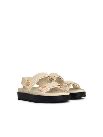 Tory Burch Ivory Kira Sports Sandal In Neutral