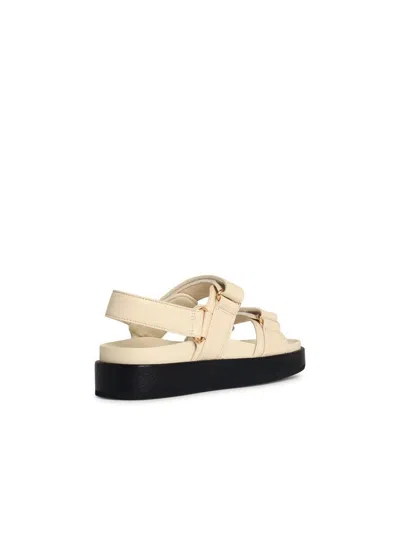 Tory Burch Ivory Kira Sports Sandal In Neutral
