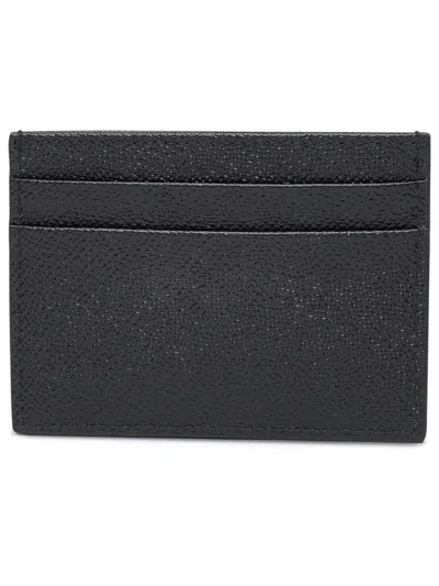 Dolce & Gabbana Black Leather Card Holder
