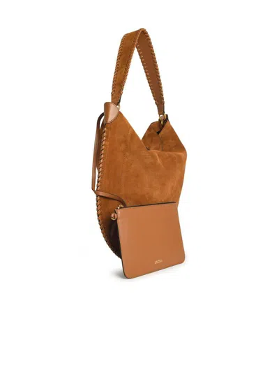 Isabel Marant 'orkan Hobo' Soft Cognac Suede Bag