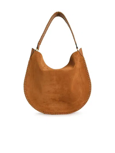 Isabel Marant 'orkan Hobo' Soft Cognac Suede Bag