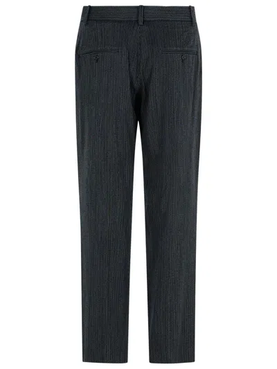 Isabel Marant 'henda' Black Virgin Wool Blend Pants In Black