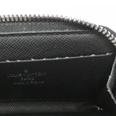 Pre-owned Louis Vuitton Black Coated Canvas Coin Purse/coin Case ()