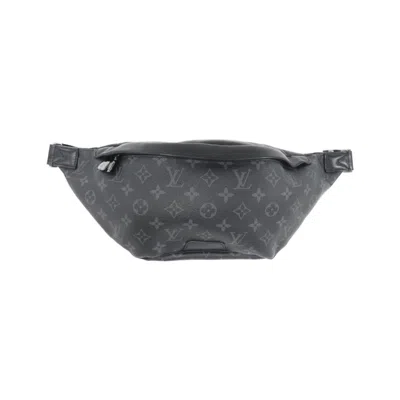Pre-owned Louis Vuitton Black Coated Canvas Fanny Pack Shoulder Bag Sling Bag ()