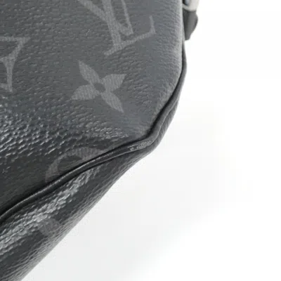 Pre-owned Louis Vuitton Black Coated Canvas Fanny Pack Shoulder Bag Sling Bag ()