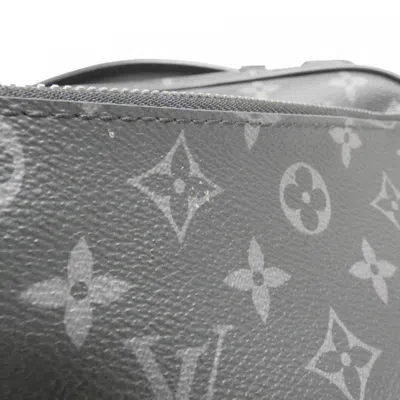 Pre-owned Louis Vuitton Black Coated Canvas Shoulder Bag ()
