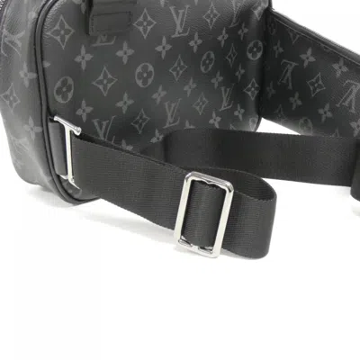 Pre-owned Louis Vuitton Black Coated Canvas Shoulder Bag ()