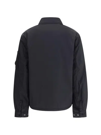 C.p. Company C. P. Company Nylon Shirt Jacket In Black