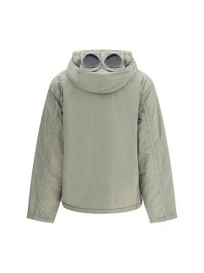 C.p. Company C. P. Company Hooded Nylon Jacket In Gray