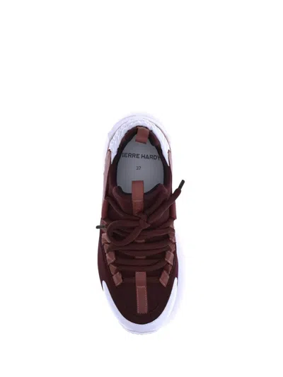 Pierre Hardy Trek Comet Sneakers In Red