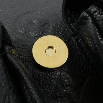 Pre-owned Louis Vuitton Black Leather Backpack ()