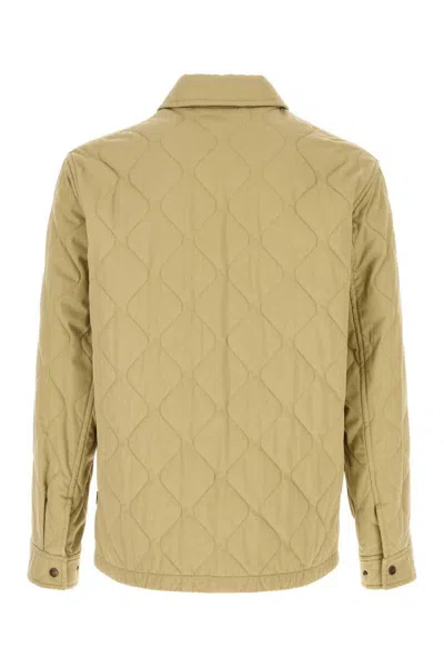 Burberry Collared Quilted Jacket Front Pocket