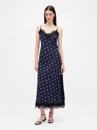 Gap Lace-trim Maxi Slip Dress