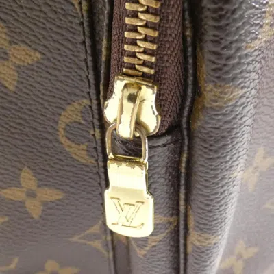 Pre-owned Louis Vuitton Brown Marron Coated Canvas Backpack ()