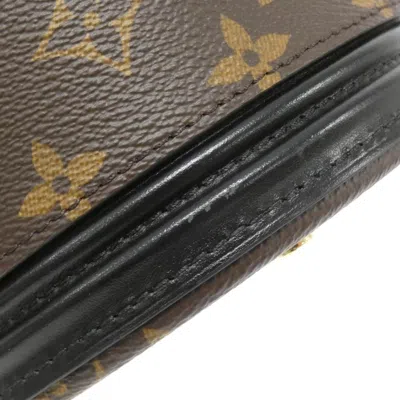 Pre-owned Louis Vuitton Brown Marron Coated Canvas Shoulder Bag ()