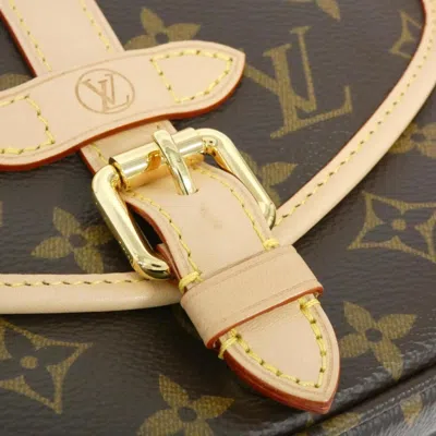 Pre-owned Louis Vuitton Brown Marron Coated Canvas Shoulder Bag ()