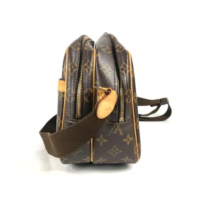 Pre-owned Louis Vuitton Brown Monogram Canvas Shoulder Bag ()
