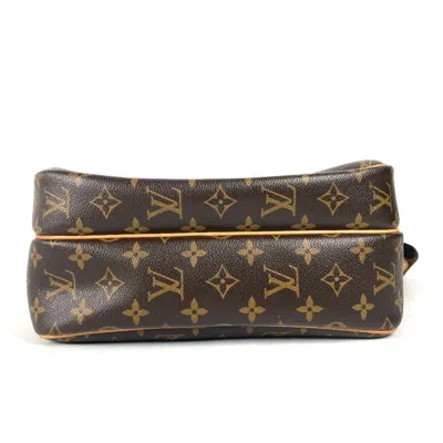 Pre-owned Louis Vuitton Brown Monogram Canvas Shoulder Bag ()