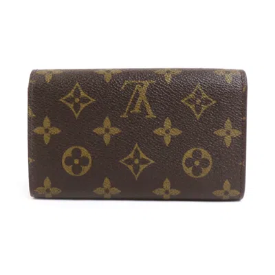 Pre-owned Louis Vuitton Brown Monogram Canvas Wallet (bi-fold) ()