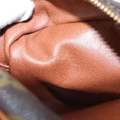 Pre-owned Louis Vuitton Compiègne Brown Canvas Clutch Bag ()