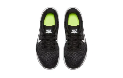 Nike (gs)  Free Rn 2017 'black Dark Grey'