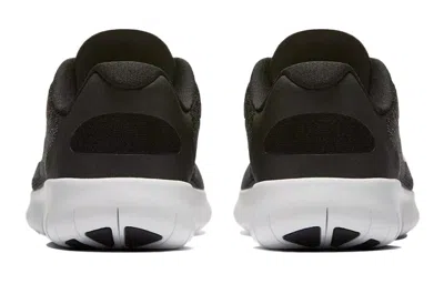 Nike (gs)  Free Rn 2017 'black Dark Grey'