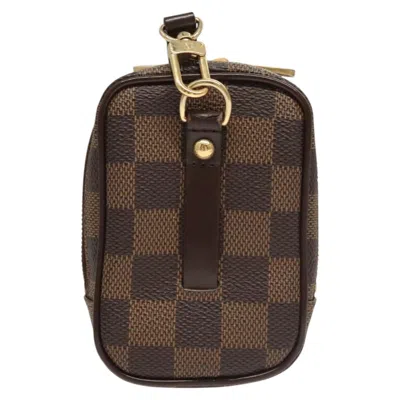 Pre-owned Louis Vuitton Etui Okapi Brown Canvas Clutch Bag ()