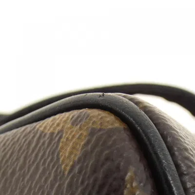 Pre-owned Louis Vuitton Marron Coated Canvas Backpack ()