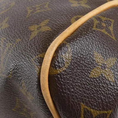 Pre-owned Louis Vuitton Marron Coated Canvas Shoulder Bag ()