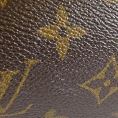 Pre-owned Louis Vuitton Marron Coated Canvas Shoulder Bag ()