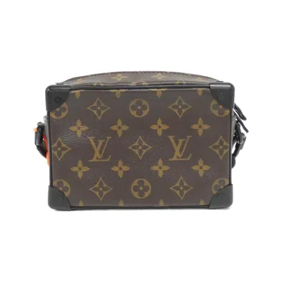 Pre-owned Louis Vuitton Marron Coated Canvas Shoulder Bag ()