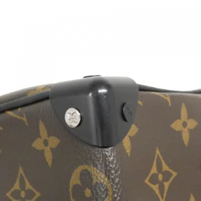 Pre-owned Louis Vuitton Marron Coated Canvas Shoulder Bag ()