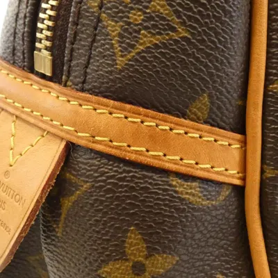 Pre-owned Louis Vuitton Marron Coated Canvas Shoulder Bag ()