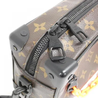 Pre-owned Louis Vuitton Marron Coated Canvas Shoulder Bag ()