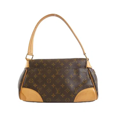 Pre-owned Louis Vuitton Marron Coated Canvas Shoulder Bag ()