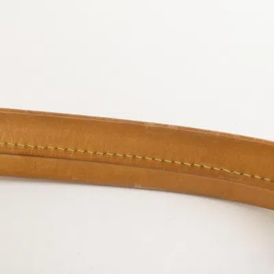 Pre-owned Louis Vuitton Marron Coated Canvas Shoulder Bag ()