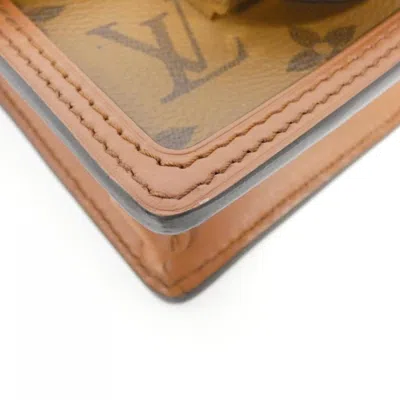 Pre-owned Louis Vuitton Marron Coated Canvas Shoulder Bag ()