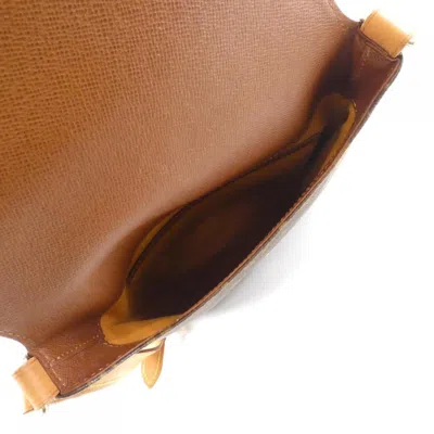 Pre-owned Louis Vuitton Marron Coated Canvas Shoulder Bag ()