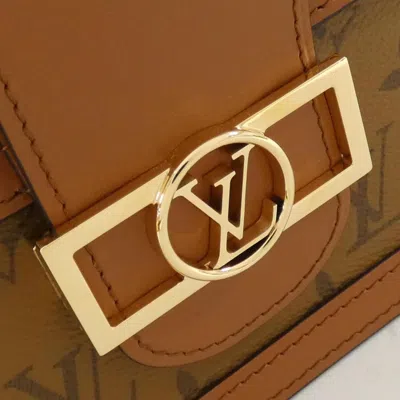 Pre-owned Louis Vuitton Marron Coated Canvas Shoulder Bag ()