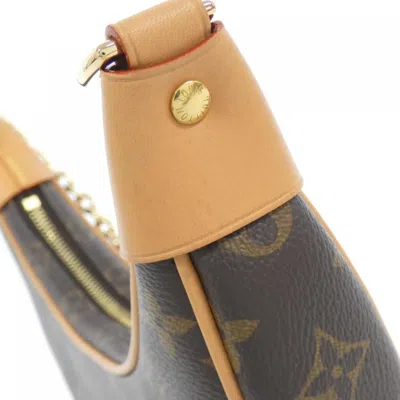 Pre-owned Louis Vuitton Marron Coated Canvas Shoulder Bag ()