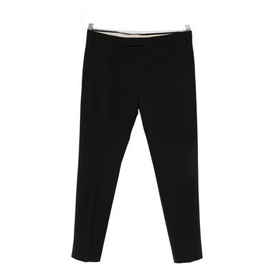 Pt Torino Pant Wool Stretch Front Pleats In Black
