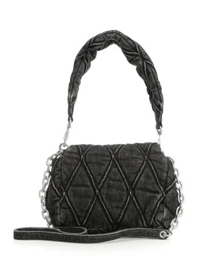 Diesel Charm-d Shoulder S Shoulder Bags Black
