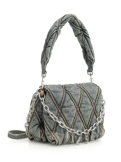 Diesel Charm-d Shoulder S Shoulder Bags Grey