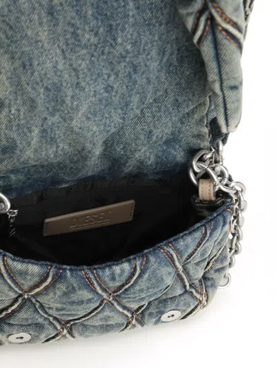 Diesel Charm-d Shoulder S Shoulder Bags Grey